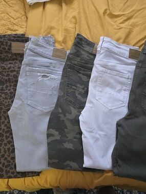 American Eagle Outfitters Leopard Print Leggings - Brown